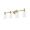 Z-Lite Orion 4 Light Vanity, 31.25in. W x 63.5in. L, Modern Gold 1102-4V-MGLD - alternate 4